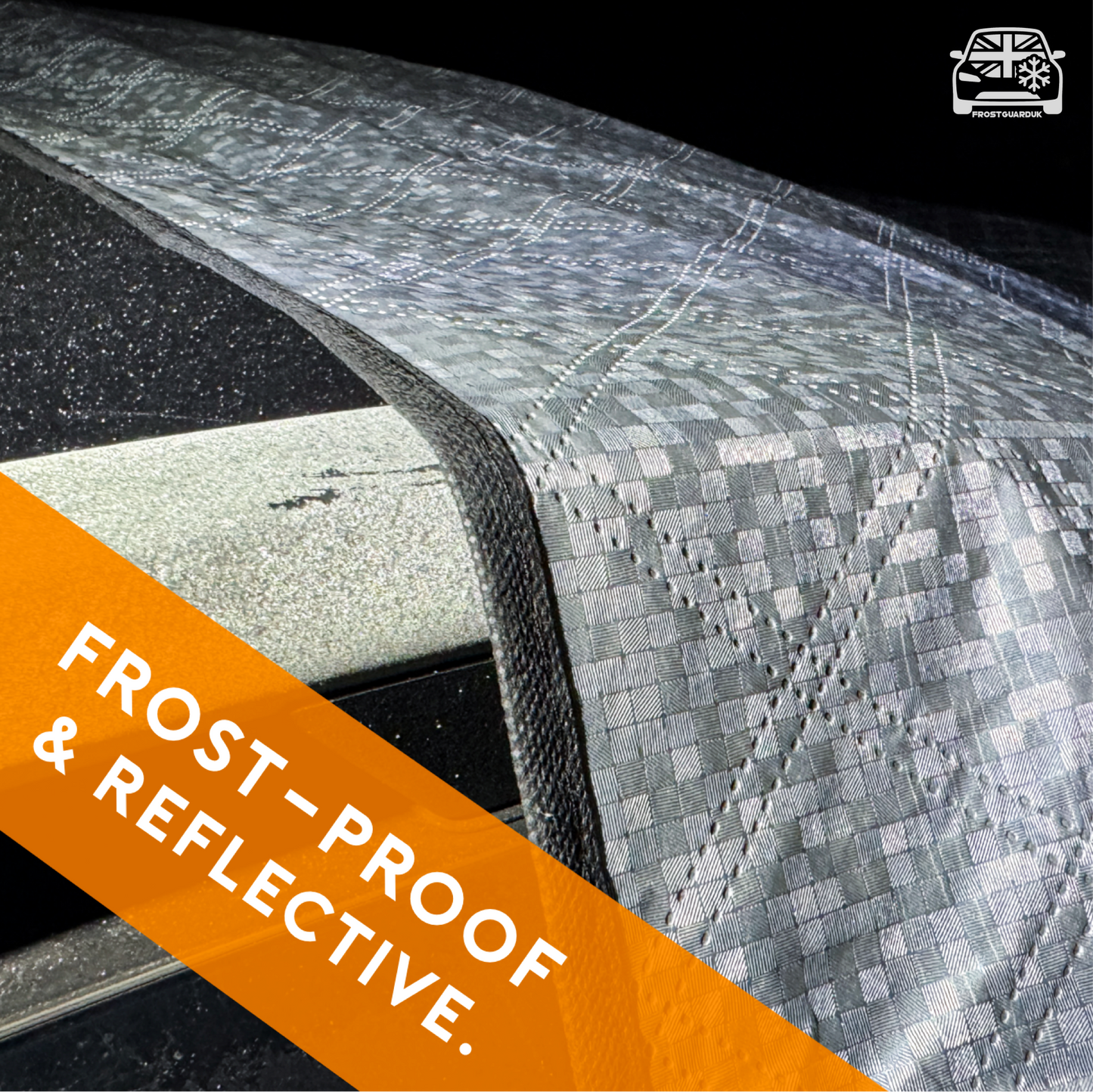 Magnetic Windscreen Cover - Frost, Snow & Ice Protection