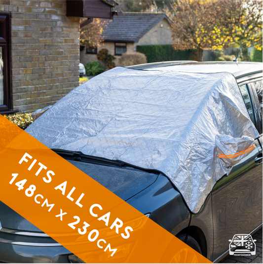 Magnetic Windscreen Cover - Frost, Snow & Ice Protection